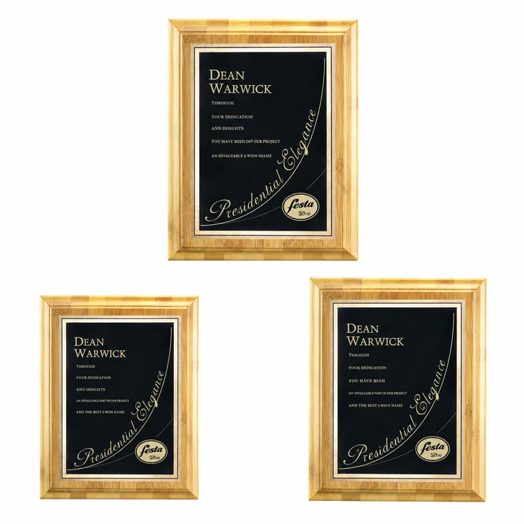 Bamboo Ashbury Plaque
