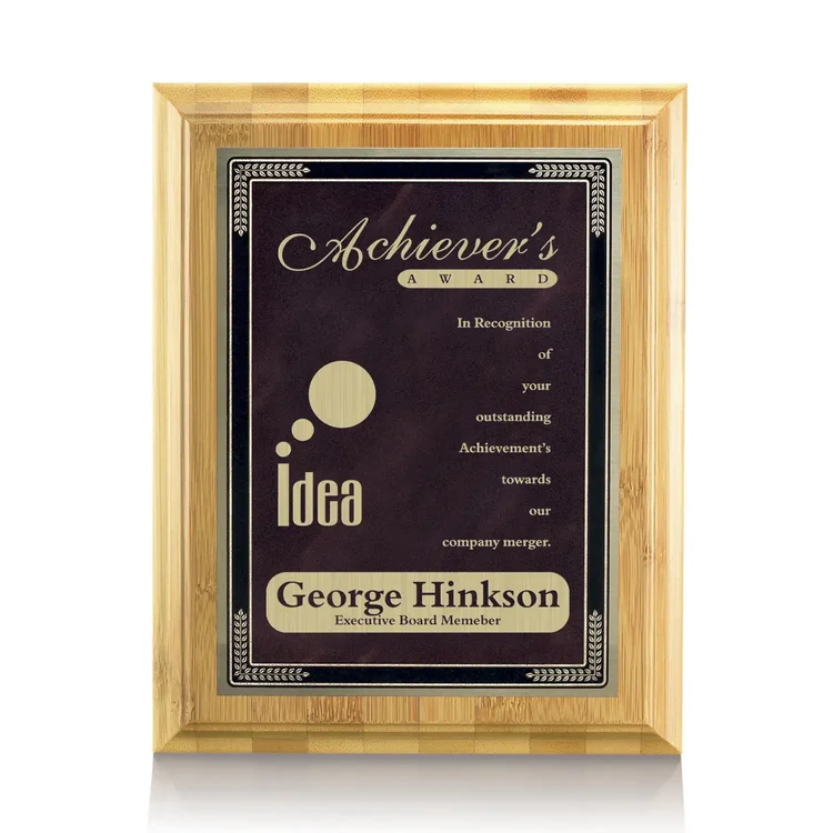Bamboo Cardinal Plaque #2