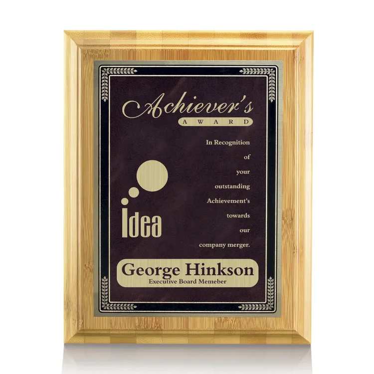 Bamboo Cardinal Plaque #3