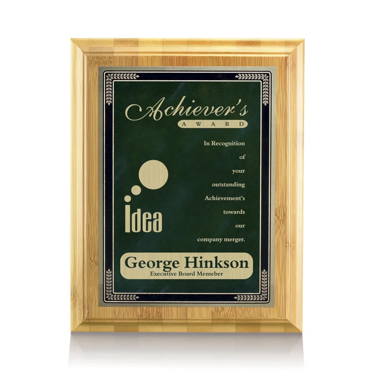 Bamboo Cardinal Plaque #5