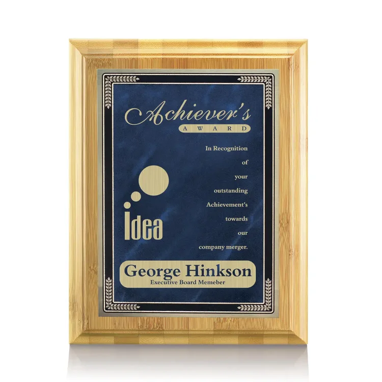 Bamboo Cardinal Plaque #8