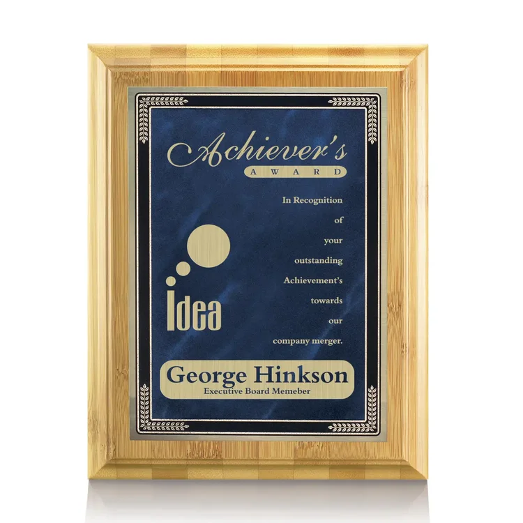 Bamboo Cardinal Plaque #9