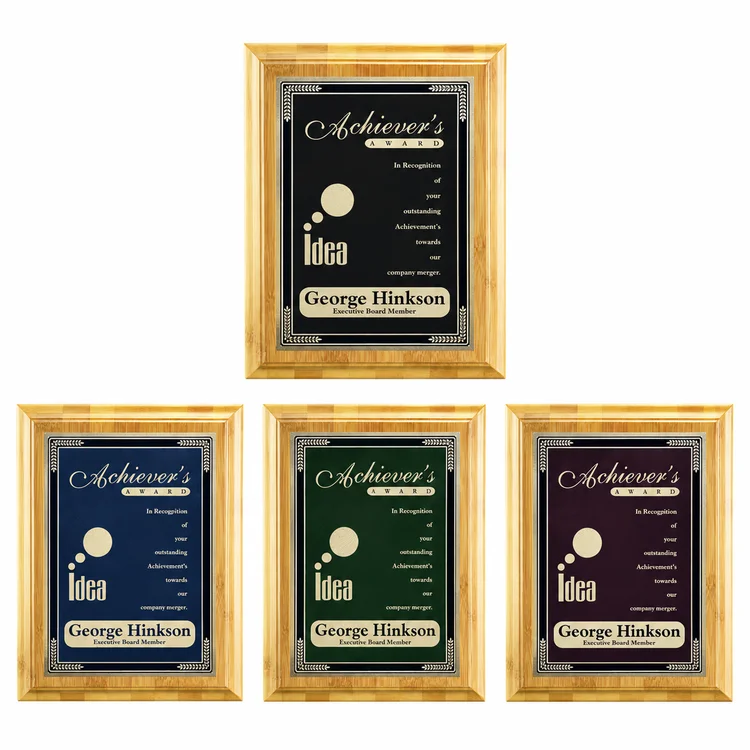 Bamboo Cardinal Plaque