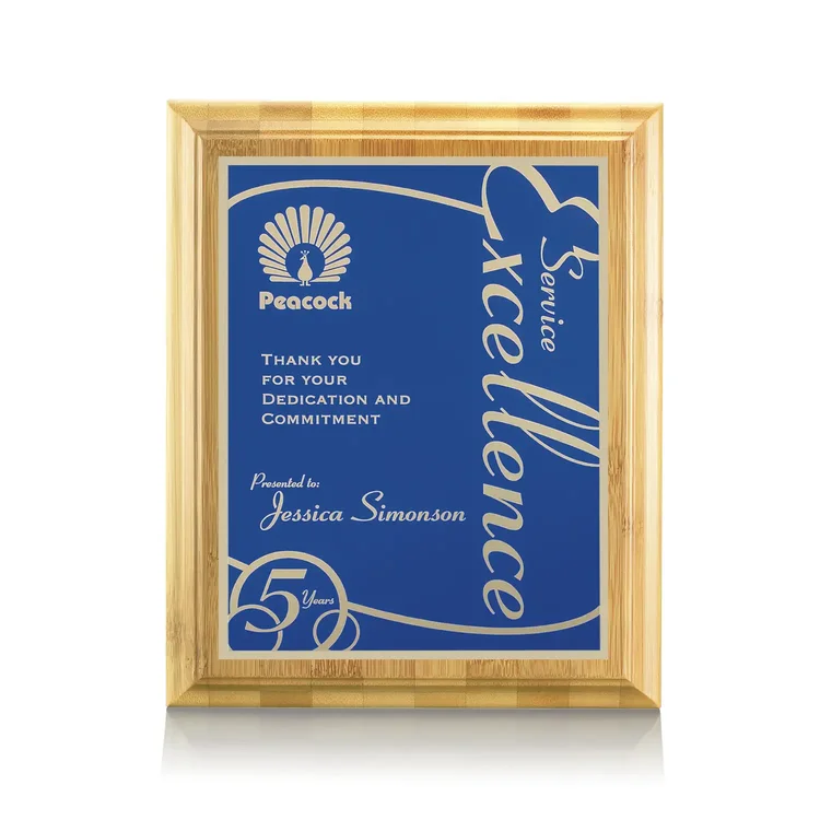 Bamboo Marietta Plaque #6