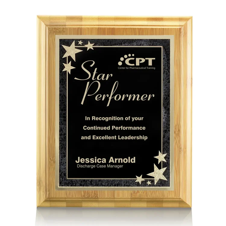 Bamboo Starburst Plaque #10