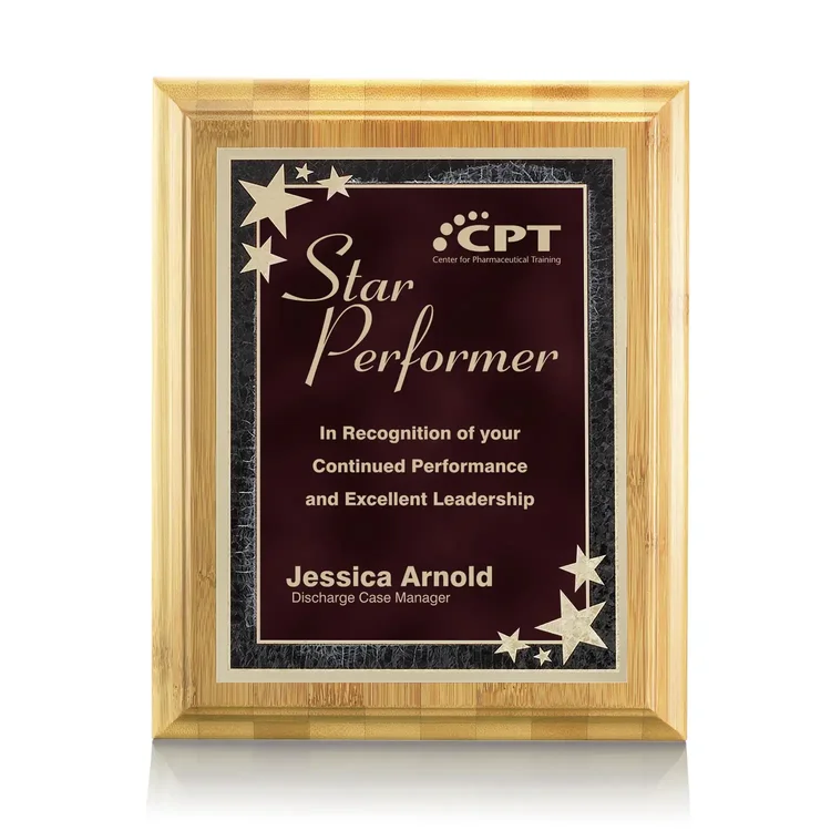 Bamboo Starburst Plaque #2