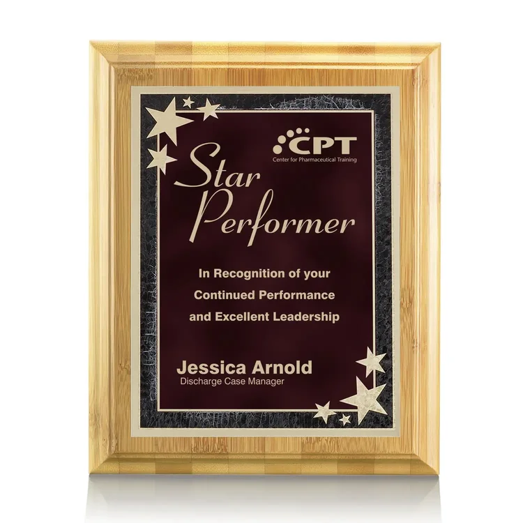Bamboo Starburst Plaque #3