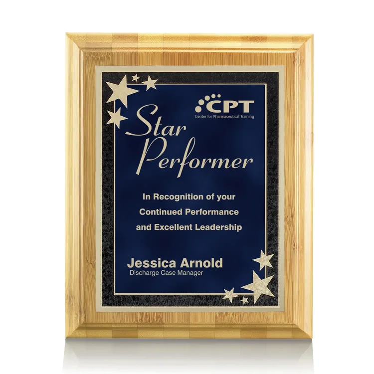 Bamboo Starburst Plaque #6