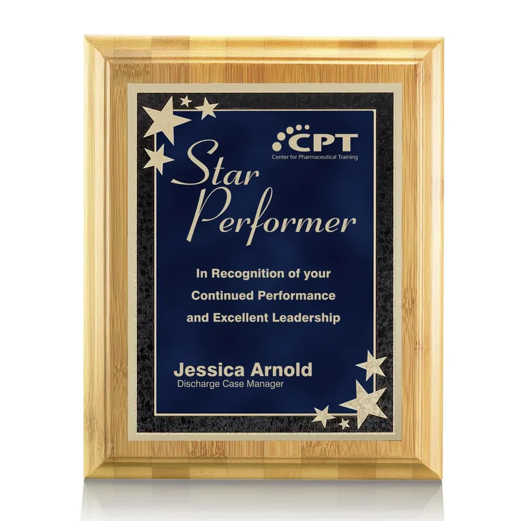 Bamboo Starburst Plaque #7