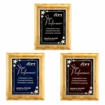 Plaque Bamboo Starburst