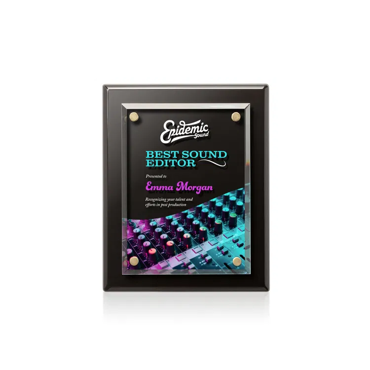 Caledon Multicolor Plaque #12