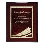 Plaque Comet - Or/Bois de Rose 9 x 12 po