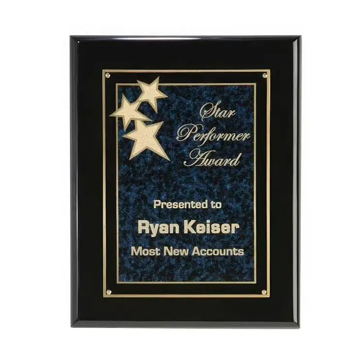 Plaque Constellation - Bleu 8 x 10 po