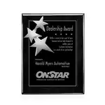 Plaque Constellation - Noir/Chrome 8 x 10 po