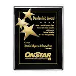 Plaque Constellation - Noir/Or 12 x 15 po