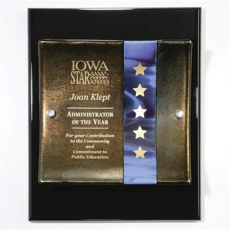 Plaque Curved