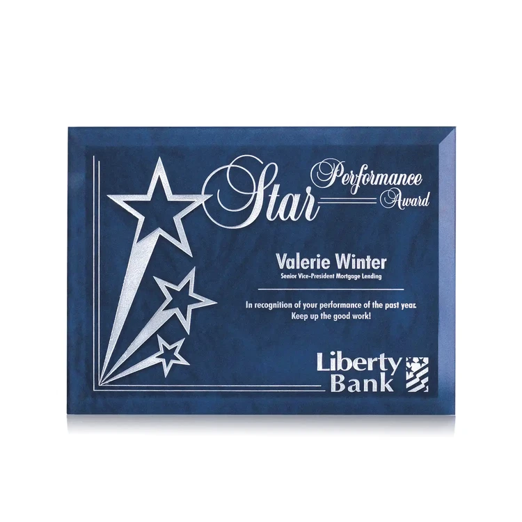 Dunsmore Plaque - Blue #3