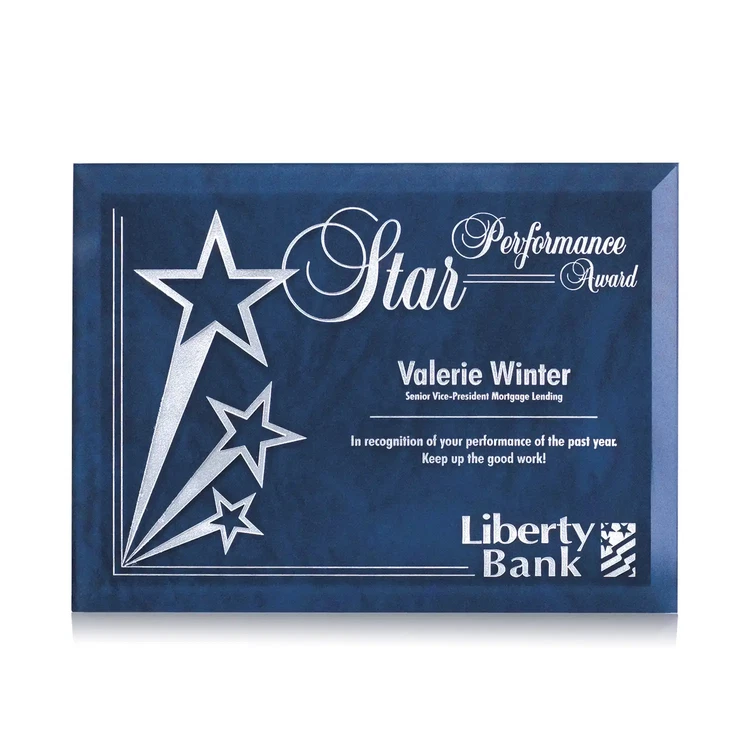 Dunsmore Plaque - Blue #4