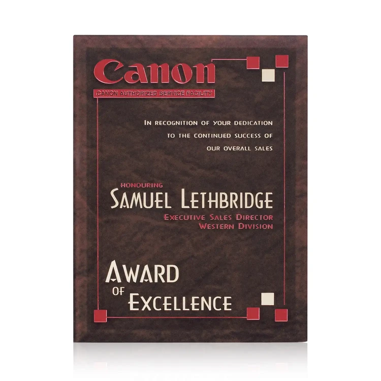 Dunsmore Plaque - Brown #4