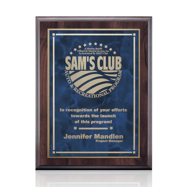 Farnsworth Contempo - Cherry Finish Plaque #5