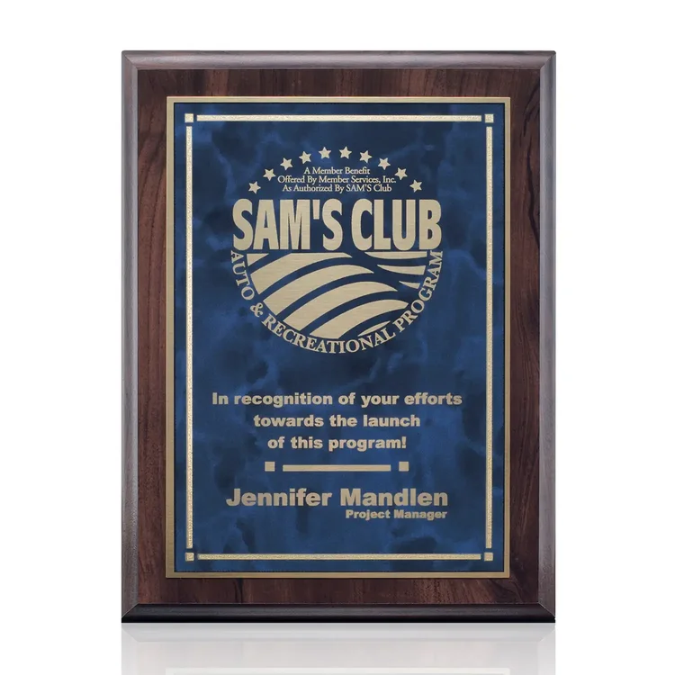 Farnsworth Contempo - Cherry Finish Plaque #6
