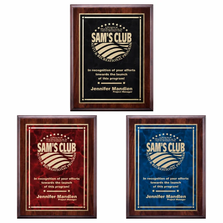 Farnsworth Contempo - Cherry Finish Plaque