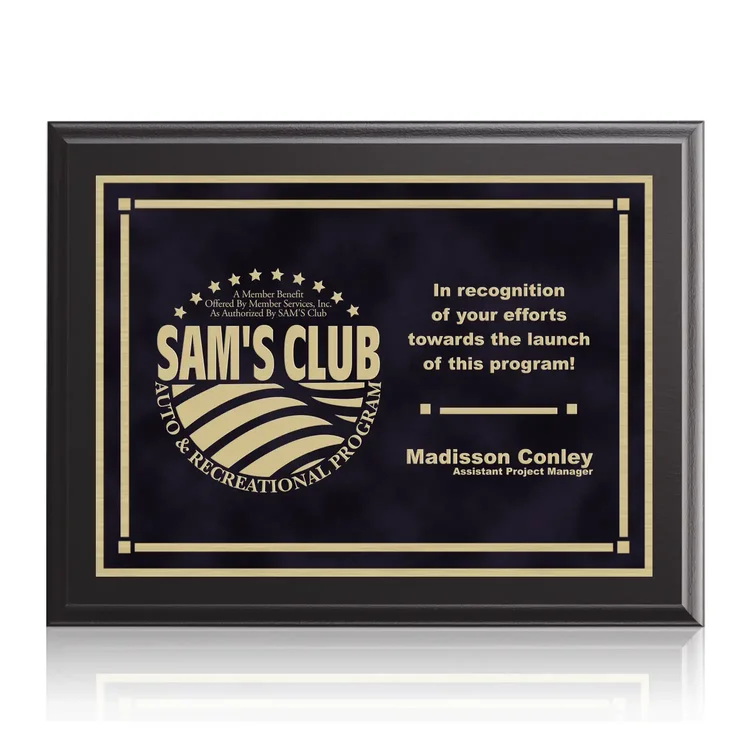 Plaque Farnsworth Contempo - Fini noir #10