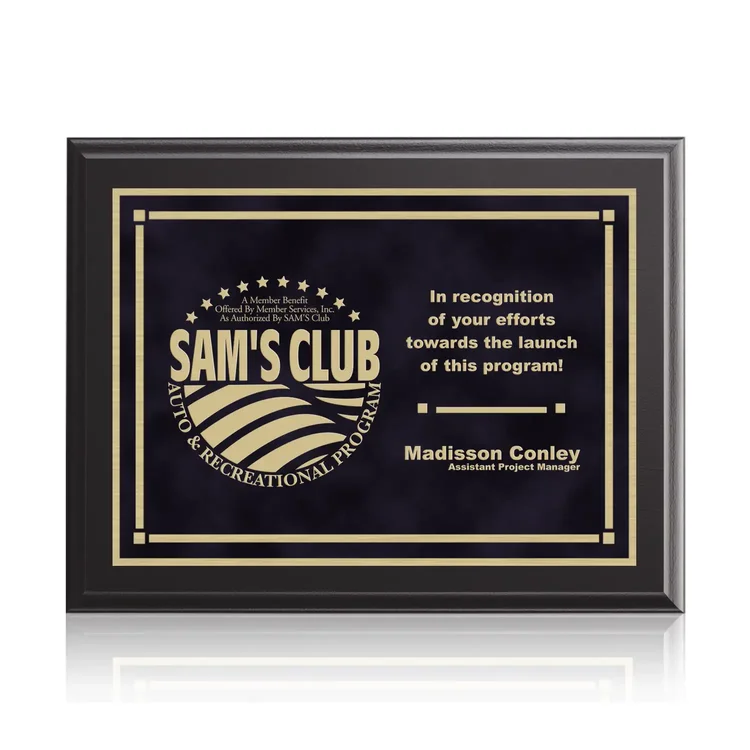 Plaque Farnsworth Contempo - Fini noir #8