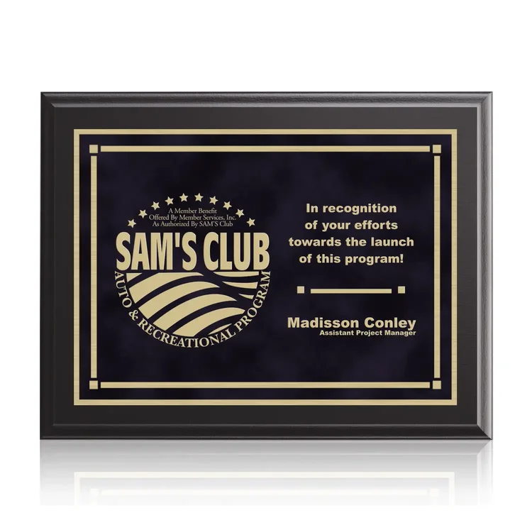 Plaque Farnsworth Contempo - Fini noir #9