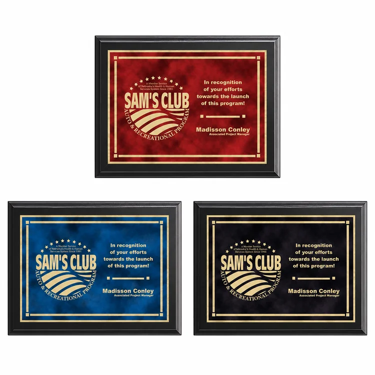 Plaque Farnsworth Contempo - Fini noir
