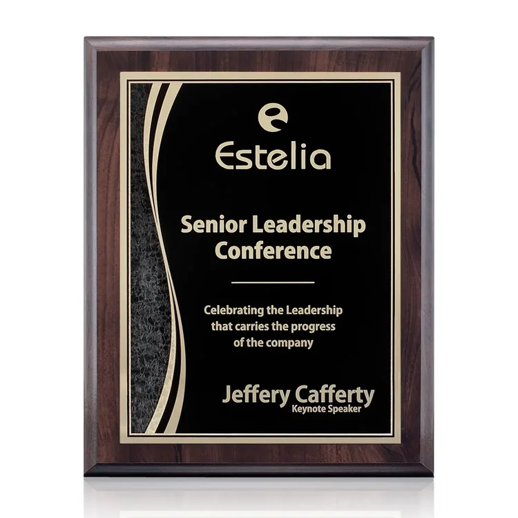 Farnsworth Finch - Cherry Finish Plaque #10