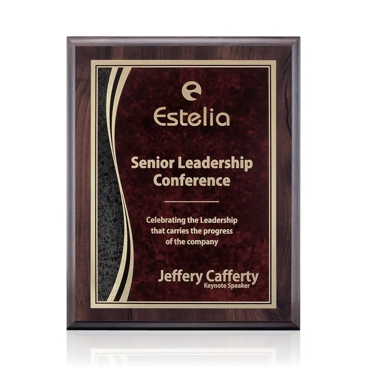 Farnsworth Finch - Cherry Finish Plaque #2