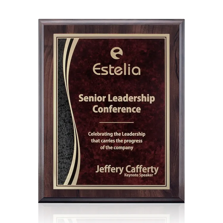 Farnsworth Finch - Cherry Finish Plaque #3