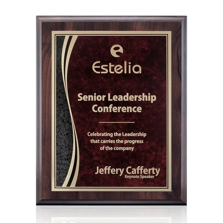 Farnsworth Finch - Cherry Finish Plaque #4