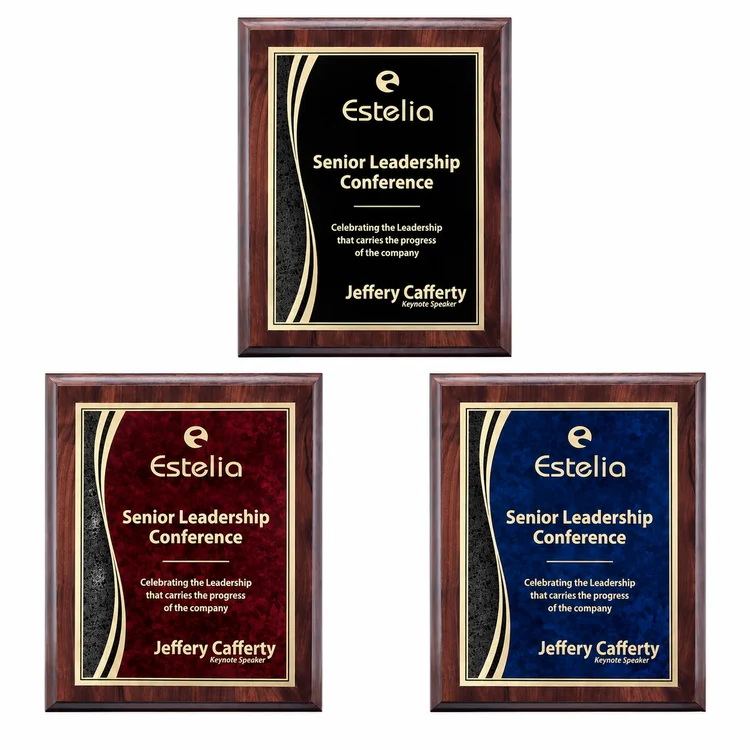 Farnsworth Finch - Cherry Finish Plaque