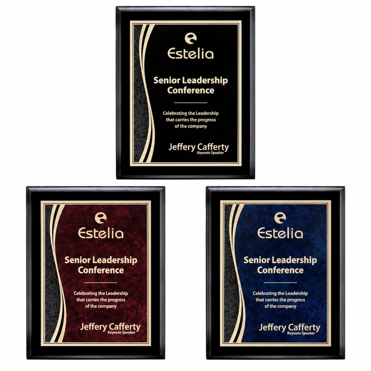 Farnsworth Finch - Black Finish Plaque