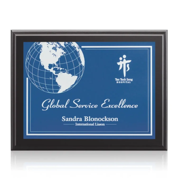 Farnsworth Gemini - Black Finish Plaque #10