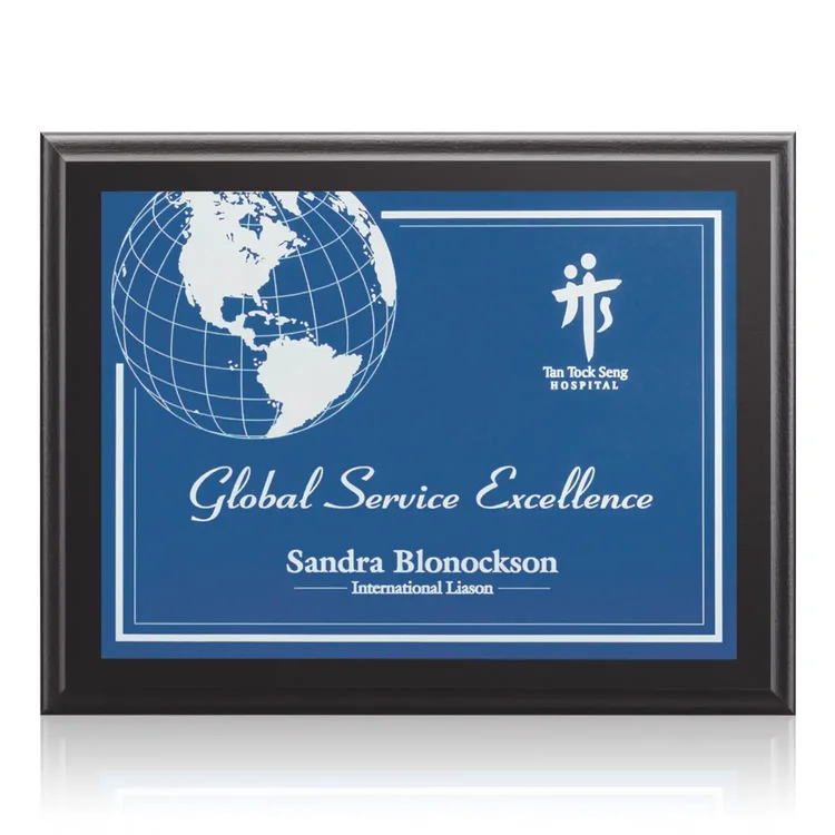 Farnsworth Gemini - Black Finish Plaque #11