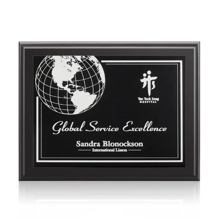Farnsworth Gemini - Black Finish Plaque #12