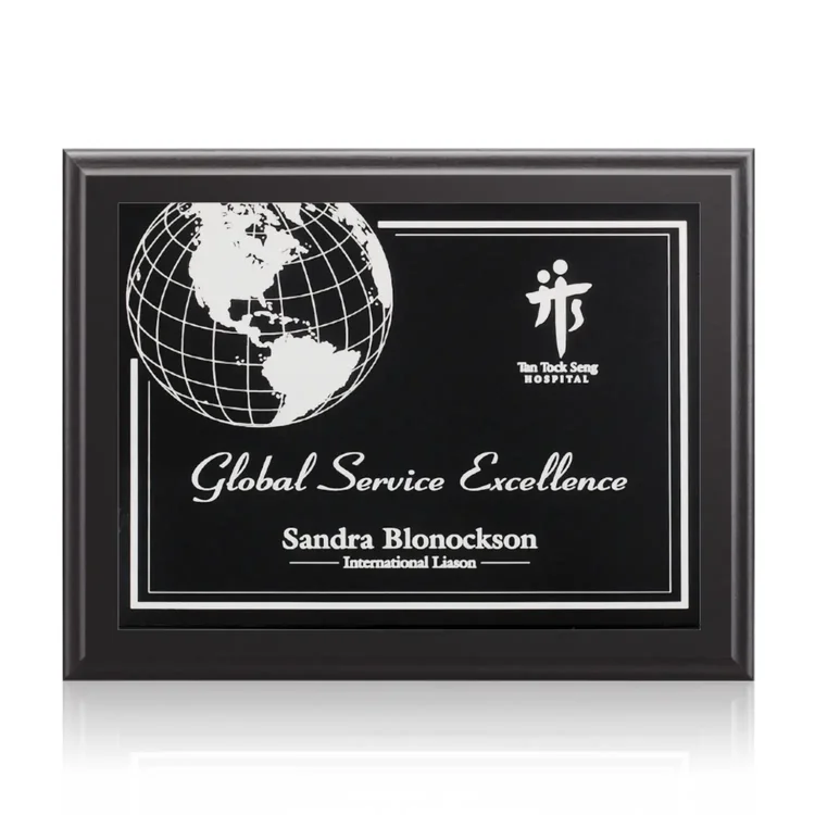Farnsworth Gemini - Black Finish Plaque #13
