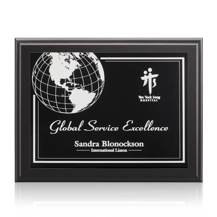Farnsworth Gemini - Black Finish Plaque #14