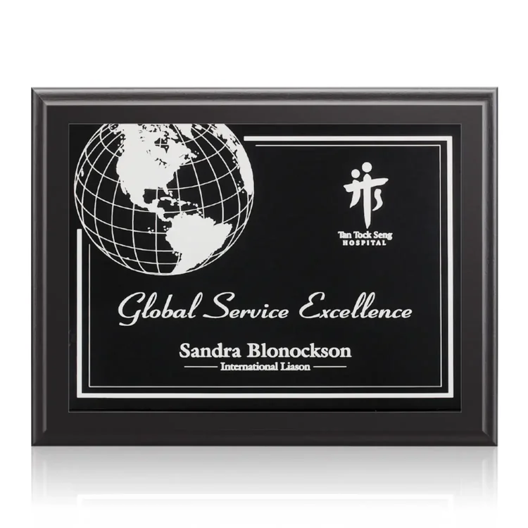 Farnsworth Gemini - Black Finish Plaque #15