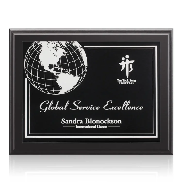 Farnsworth Gemini - Black Finish Plaque #16