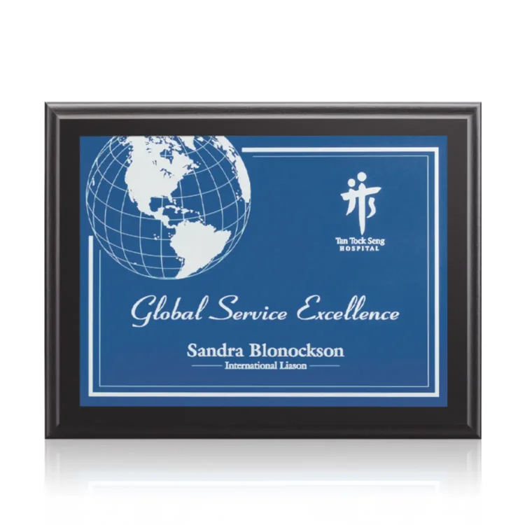 Farnsworth Gemini - Black Finish Plaque #7