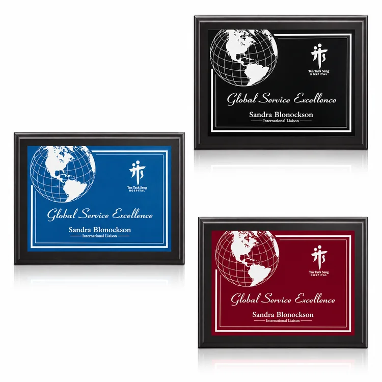 Farnsworth Gemini - Black Finish Plaque