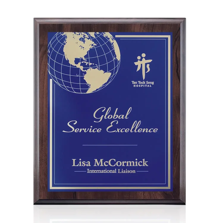 Farnsworth Marietta - Cherry Finish Plaque #10