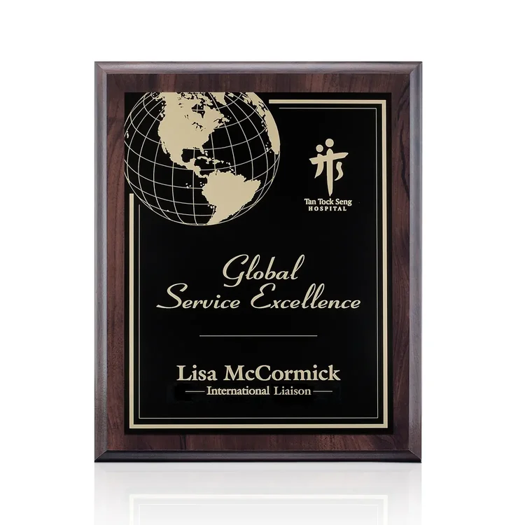 Farnsworth Marietta - Cherry Finish Plaque #12