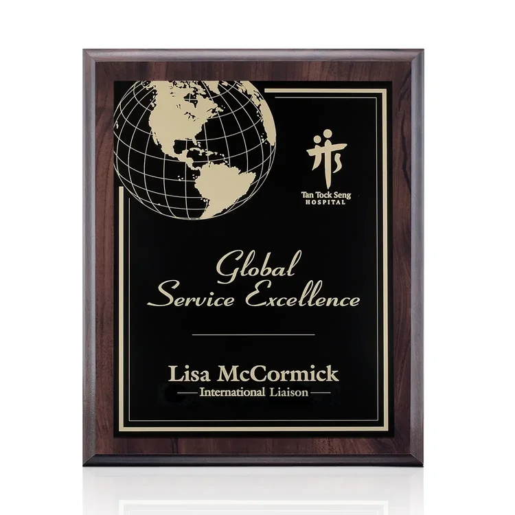 Farnsworth Marietta - Cherry Finish Plaque #14