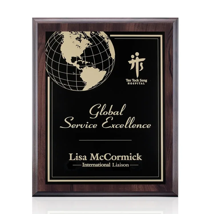 Farnsworth Marietta - Cherry Finish Plaque #15