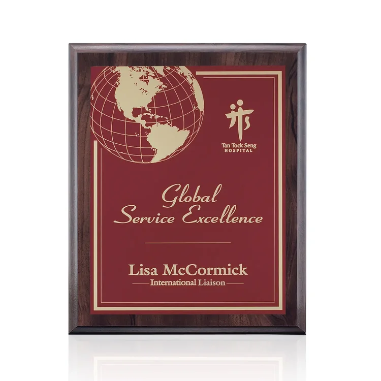 Farnsworth Marietta - Cherry Finish Plaque #2